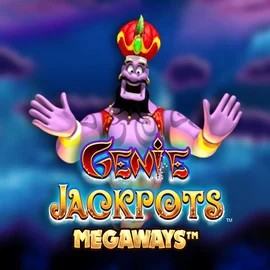 Genie Jackpots Megaways slot visual from Blueprint Gaming available on slotobits.de