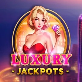 Luxury Jackpots online game logo by Triple Cherry on slotobits.de