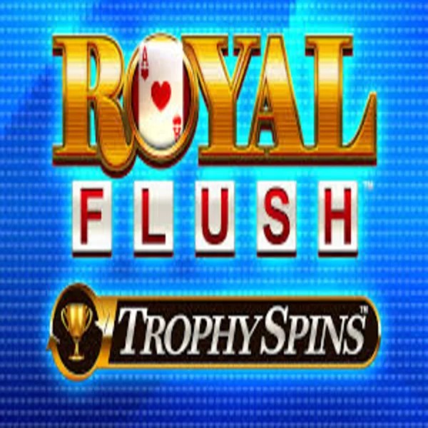 Royal Flush Trophy Spins by Greentube, showcased at slotobits.de – game logo